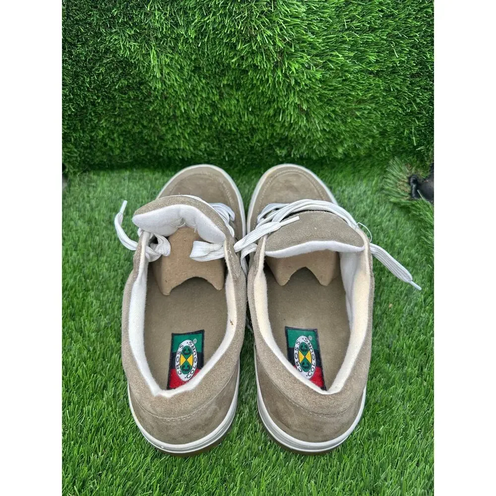 Cross Colour Athletic Sneaker Shoes Mens 13 Brown Suede Skateboarding Streetwear